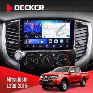 Штатна магнітола Mitsubishi L200 2015 Decker D9-006 4x64, 4G
