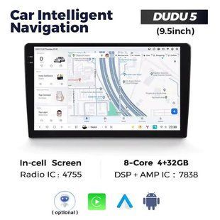 Універсальна магнітола DUDU 5 9.5" QLED, 4/32, 360