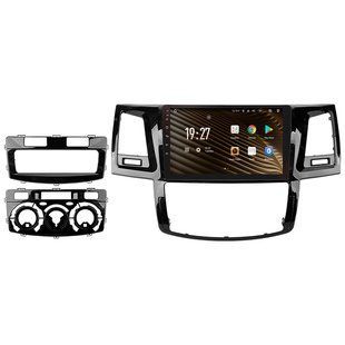 Штатна магнітола Sigma S9432 4+32 Gb Toyota Fortuner 1 AN50 AN60, Hilux Revo/Vigo 2005-2007 (F2) 9"