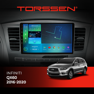 Штатна магнітола Torssen Infiniti QX60 2016-2020 F98256 4G Carplay DSP