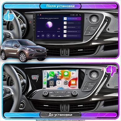Штатная магнитола Lesko для Buick Envision 2016-2018 экран 10" 2/32Gb Wi-Fi GPS Base