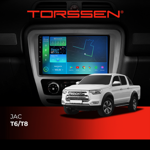 Штатна магнітола Torssen JAC T6/T8 F108256 4G Carplay DSP