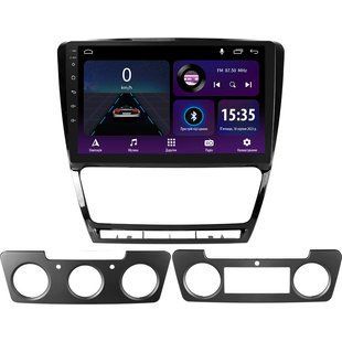Штатна магнітола Sigma E10232 2+32 Gb Skoda Octavia 2 A5 2008-2013 10" black