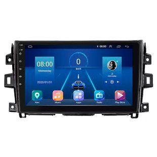 Штатна магнітола Lesko для Nissan NP300 2008-2015 екран 9" 6/128Gb 4G Wi-Fi GPS Top