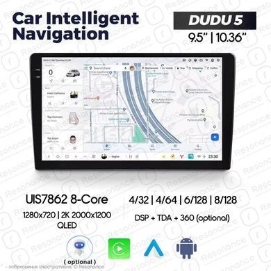 Магнітола Dacia Logan (2008-2012) [Silver] DUDU 5 9.5" QLED, 4/64, 360