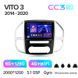 Штатная магнитола Teyes CC3 2K 6+128 Gb 360&deg; Mercedes-Benz Vito 3 W447 2014-2020 10"