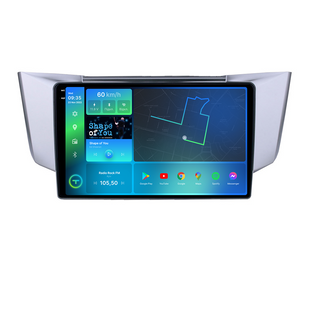 Штатна магнітола Torssen 2K Lexus RX 03-09, Toyota Harrier Silver FL9 4+64Gb 4G Carplay DSP