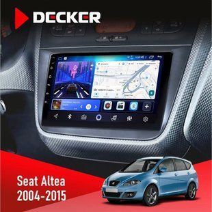Штатна магнітола Seat Altea 2004-2015 Decker D9-006 4x64, 4G