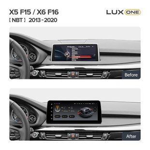 Штатная магнитола Teyes LUX ONE 6+128 Gb BMW X5 F15 X6 F16 EVO 2013-2020 12.3"