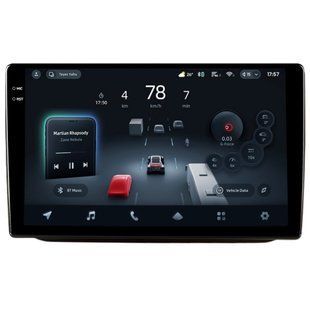Штатна магнітола Teyes CC4 Pro 2K 12+256 Gb Skoda FABIA RAPID 2007-2014 Sliver 10"