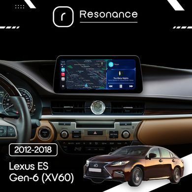 Магнітола Lexus ES Gen-6 (XV60) (2012-2018) [Low] Resonance L600 6/128 10.33" QLED, 360 (BMW Style)