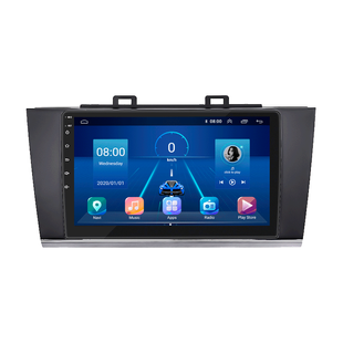 Штатна магнітола Lesko для Subaru Legacy VI 2014-2017 екран 9" 2/32Gb Wi-Fi GPS Base