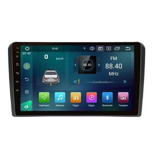 Штатна магнітола Cyclone C9 CPL GSM. 2+32GB. CARPLAY. 4G Audi A3 2003-201