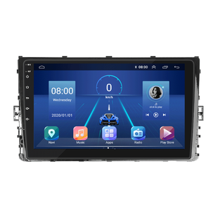 Штатна магнітола Lesko для Volkswagen Lavida III 2018-н.в. екран 9" 6/128Gb 4G Wi-Fi GPS Top