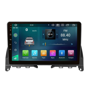 Штатная магнитола Cyclone C9 CPL GSM. 2+32GB. CARPLAY. 4G Mercedes C-klasse (W204) 2007-2011