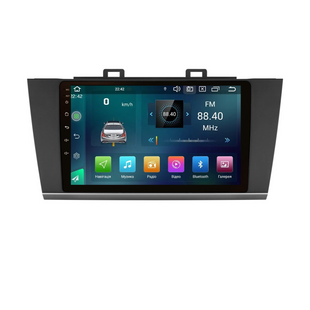 Штатная магнитола Cyclone C9 CPL GSM. 2+32GB. CARPLAY. 4G Subaru Legacy 2014-2020