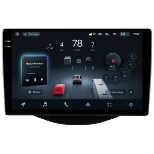 Штатная магнитола Teyes CC4 2K 8+128 Gb Peugeot 108 Toyota Aygo B40 2014-2021 (F2) 9"