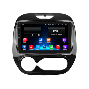 Штатна магнітола Lesko для Renault Captur I 2012-2017 екран 9" 4/32Gb 4G Wi-Fi GPS Top