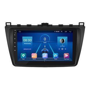 Штатна магнітола Lesko для Mazda 6 II (GH) 2007-2009 екран 9" 2/32Gb 4G Wi-Fi GPS Top