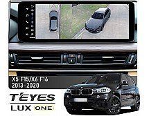 Штатна магнітола Teyes LUX ONE 6+128 Gb 360&deg; BMW X5 F15/X6 F16 NBT 2013-2020 12.3"