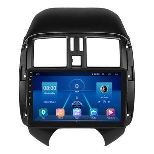 Штатна магнітола Lesko для Nissan Latio I (N17) 2012-2014 екран 9" 6/128Gb 4G Wi-Fi GPS Top