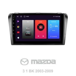 Штатна магнітола Sigma F9216 2+32 Gb Mazda 3 1 BK 2003-2009 9"