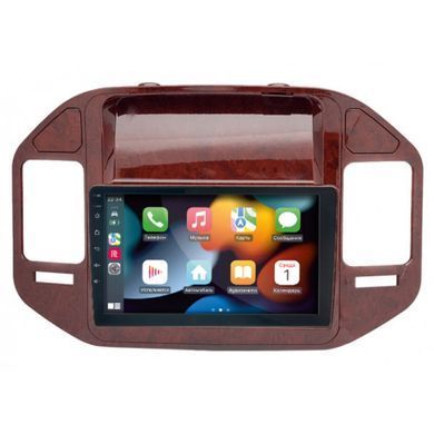 Штатна магнітола Mitsubishi Pajero 1999-2006 Wood Decker D9-006 4x64, 4G