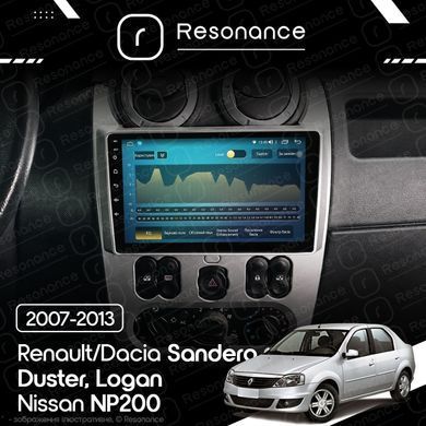 Магнітола Renault Logan (2009-2013) [Silver] Resonance M700 8/128, 9" QLED