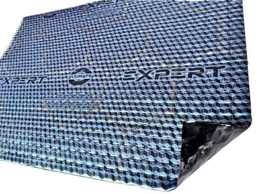 Віброізоляція ULTIMATE EXPERT BLUE SILVER 500х350 мм 3 мм