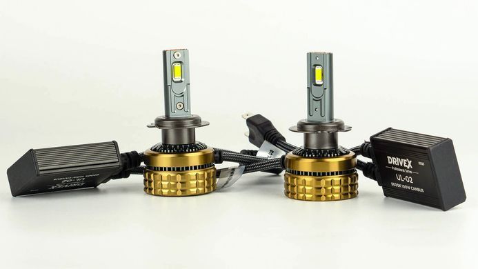 LED лампи автомобільні DriveX UL-02 H7/H18 6K 100W CAN 12V