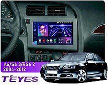 Штатна магнітола Teyes CC3 4+64 Gb Audi A6 C6 2004-2011, S6 3 2006-2011, RS6 2 2007-2012 9"
