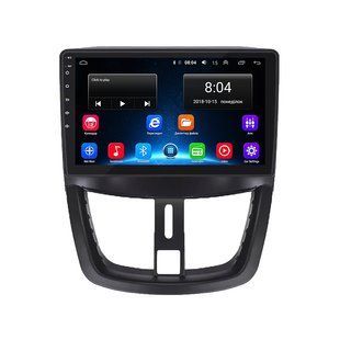 Штатна магнітола Lesko для Peugeot 207 I 2006-2009 екран 9" 2/32Gb Wi-Fi GPS Base