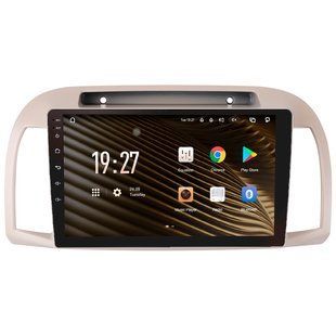 Штатна магнітола Sigma S9432 4+32 Gb Nissan March/Micra 3 K12 2002-2010 9"