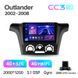Штатная магнитола Teyes CC3 2K 4+32 Gb Mitsubishi Outlander 1 2002-2008 (F2) 9"