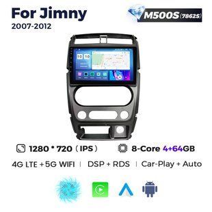 Штатна магнітола Suzuki Jimny (JB32/JB23) (2005-2018) M500 (4/64 Гб), 2K (2000x1200) QLED, GPS + 4G + CarPlay