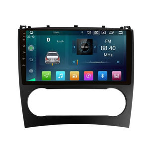 Штатная магнитола Cyclone C9 CPL. 2+32GB. CARPLAY Mercedes C-klasse (W203) 2004-2007 з підсилювачем звуку D2B