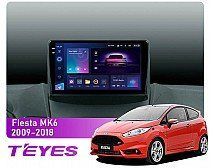 Штатная магнитола Teyes CC3 2K 4+64 Gb Ford Fiesta Mk 6 (F1) 2009-2018 9"