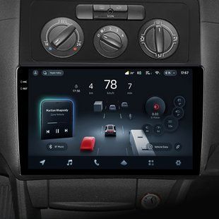 Штатна магнітола Teyes CC4 2k 8+128 Gb Volkswagen Caddy 2K 3 2004-2010 10"