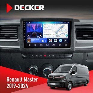 Штатна магнітола Renault Master 2019 Decker D10-006 4x64, 4G