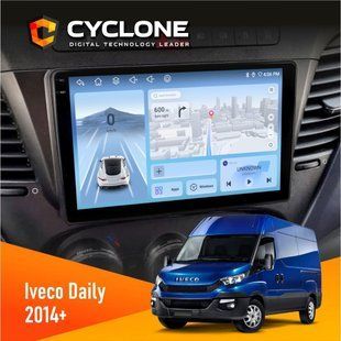Штатна магнітола Iveco Daily 2014 Cyclone C9-012 4x64 DSP 4G