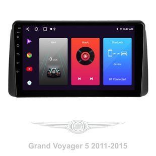 Штатна магнітола Sigma F9216 2+32 Gb Chrysler Grand Voyager 5 2011-2015 9"
