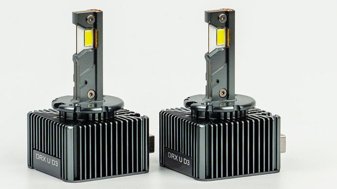 LED лампи автомобільні DriveX D3 DLX Ultra 55W 6000K CAN під штатний блок розпалу