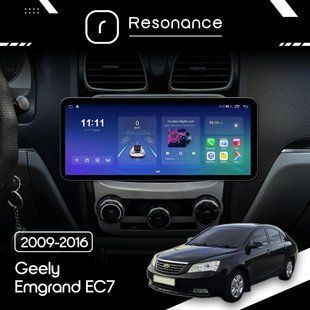 Магнітола Geely Emgrand EC7 (2009-2016) Resonance Ultra M6 (7862) 6/128, 10.25" QLED, 360 (Audi Style)