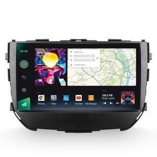 Штатная магнитола Decker D9-008 8+128 Gb Suzuki Vitara Brezza 2016-2019 9"