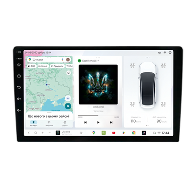 Штатна магнітола для Mitsubishi ASX 2019+ DriveX S3 QLED 10" Android 8-ядерний 1.6ГГц 4x64Гб SIM-картка 3G/4G 7388 4x45W ASP TM2313 бездротовий CarPlay та AndroidAuto