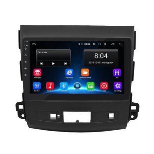 Штатна магнітола Lesko для Peugeot 4007 2007-2012 екран 9" 2/32Gb Wi-Fi GPS Base