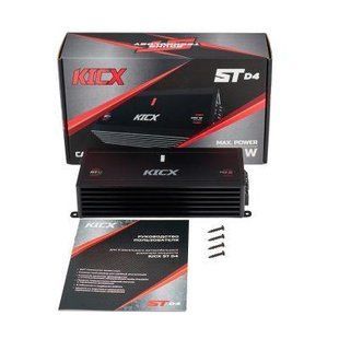 4-канальний підсилювач Kicx ST D4