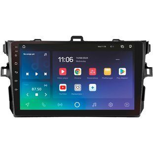 Штатна магнітола Sigma X9432 4+32 Gb Toyota Corolla 10 E140 E150 2006-2013 (B) 9"