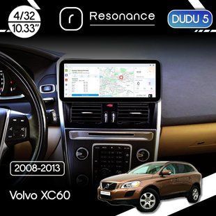 Магнітола Volvo XC60 (2008-2013) DUDU 5 10.3" 2K QLED, 4/32, 360 (B-Style)