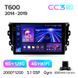 Штатна магнітола Teyes CC3 2K 6+128 Gb Zotye T600 2014-2019 10"